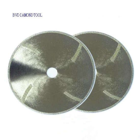 Electroplated Diamond Cutting Blade Double Side Reinforcing Rib
