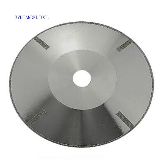 Electroplated Diamond Blade Curve Cutting With Reinforcing Rib
