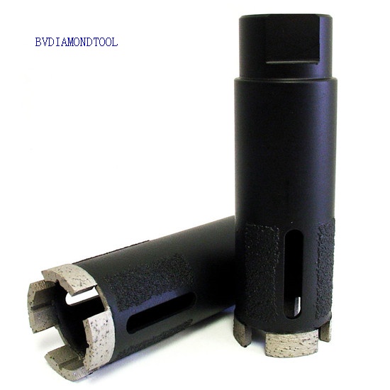 Dry Core Drill Bits With Protection Teeth