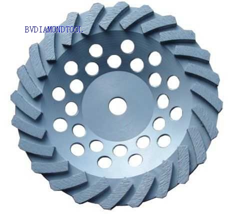 Diamond Swirling Cup Wheels For Stone And Concrete