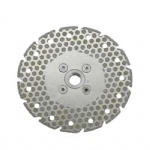 Electroplated Diamond Blade Single Side Lattice Site Coated and Cooling Hole
