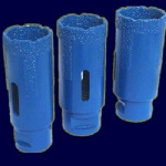 Vacuum Brazed Diamond Core Drill Bits with Side Protection