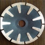 T-segmented concave Cutting blades