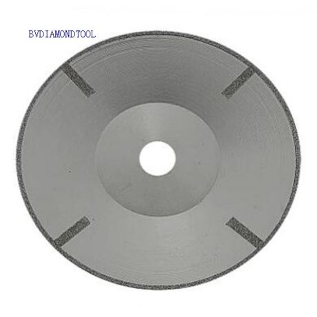 Electroplated Diamond Blade Curve Cutting With Reinforcing Rib