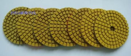 4inch Wet Diamond Polishing Pads For Stone