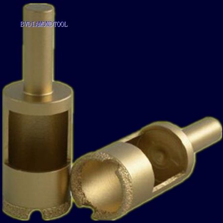 Vacuum Brazed Core Bits Round Shank