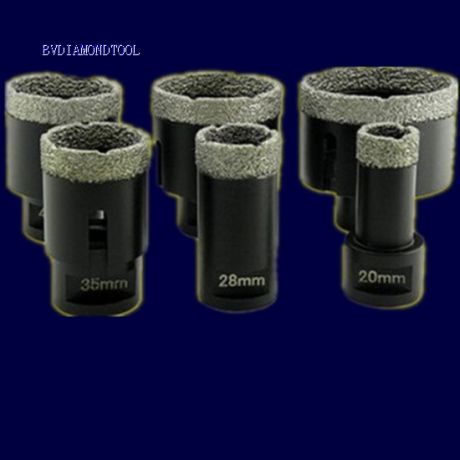 Vacuum Brazed Diamond Core Drill Bits