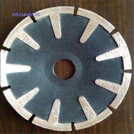 T-segmented concave Cutting blades