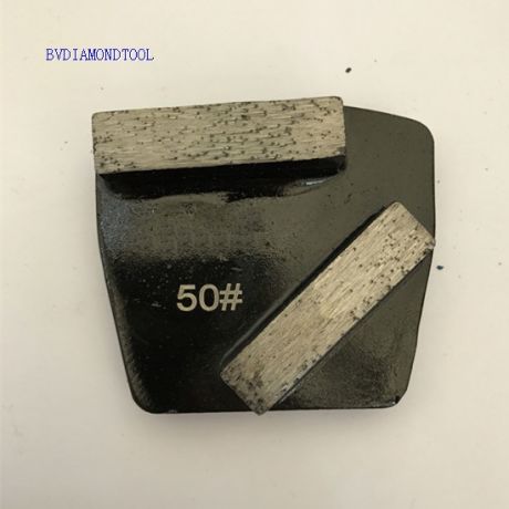 Trapezoid Rectangle Diamond Segment Abrasive Plate for Floor Grinding